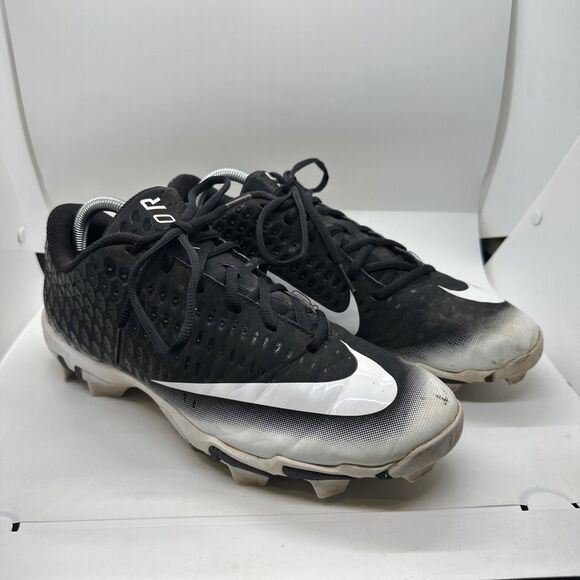 Mens Nike Vapor Ultrafly 2 Keystone Black/White AO7945-003 Baseball Size 10 - Picture 1 of 12